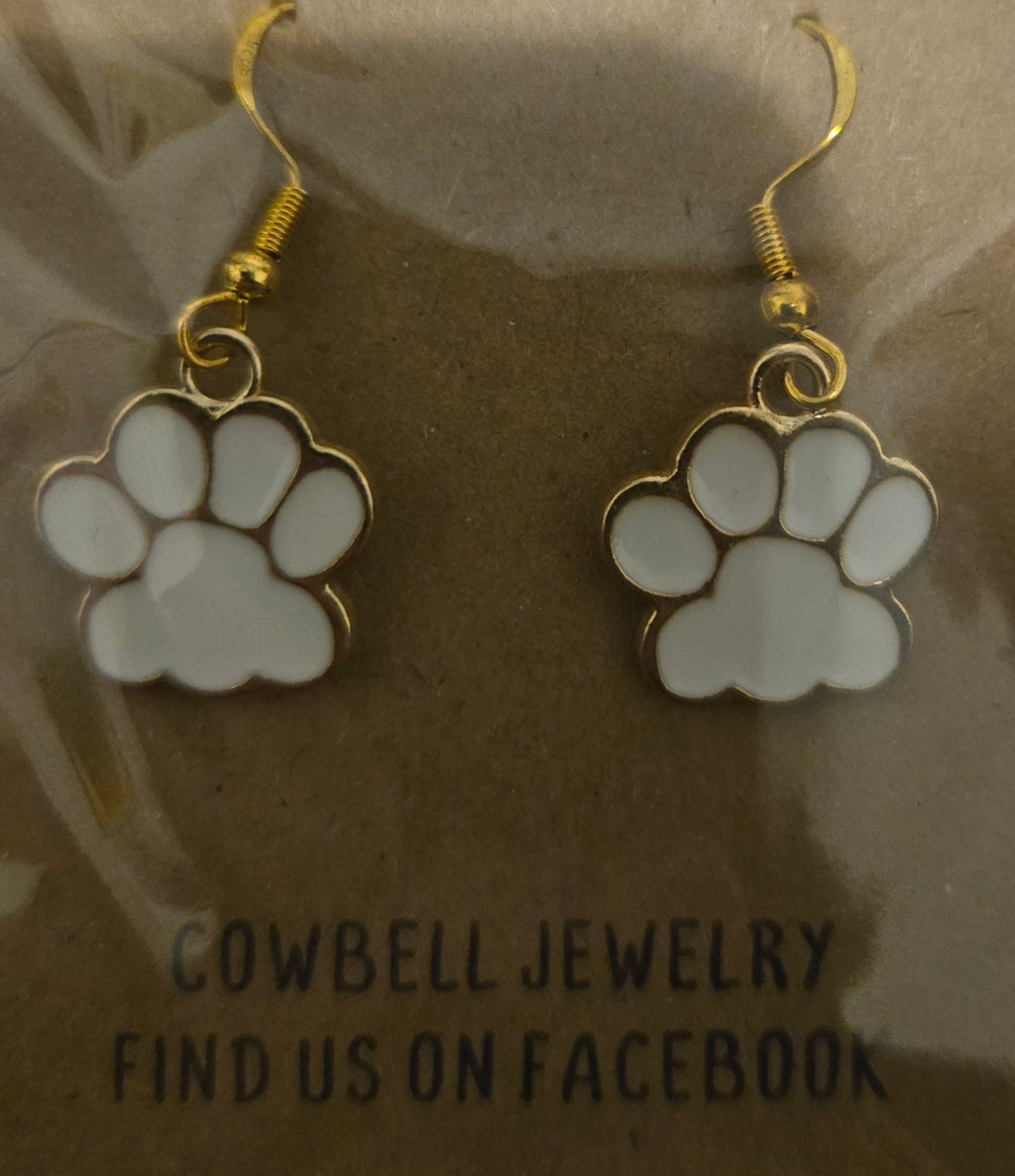 Paw print Earrings