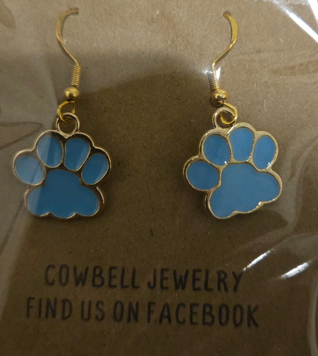 Paw print Earrings