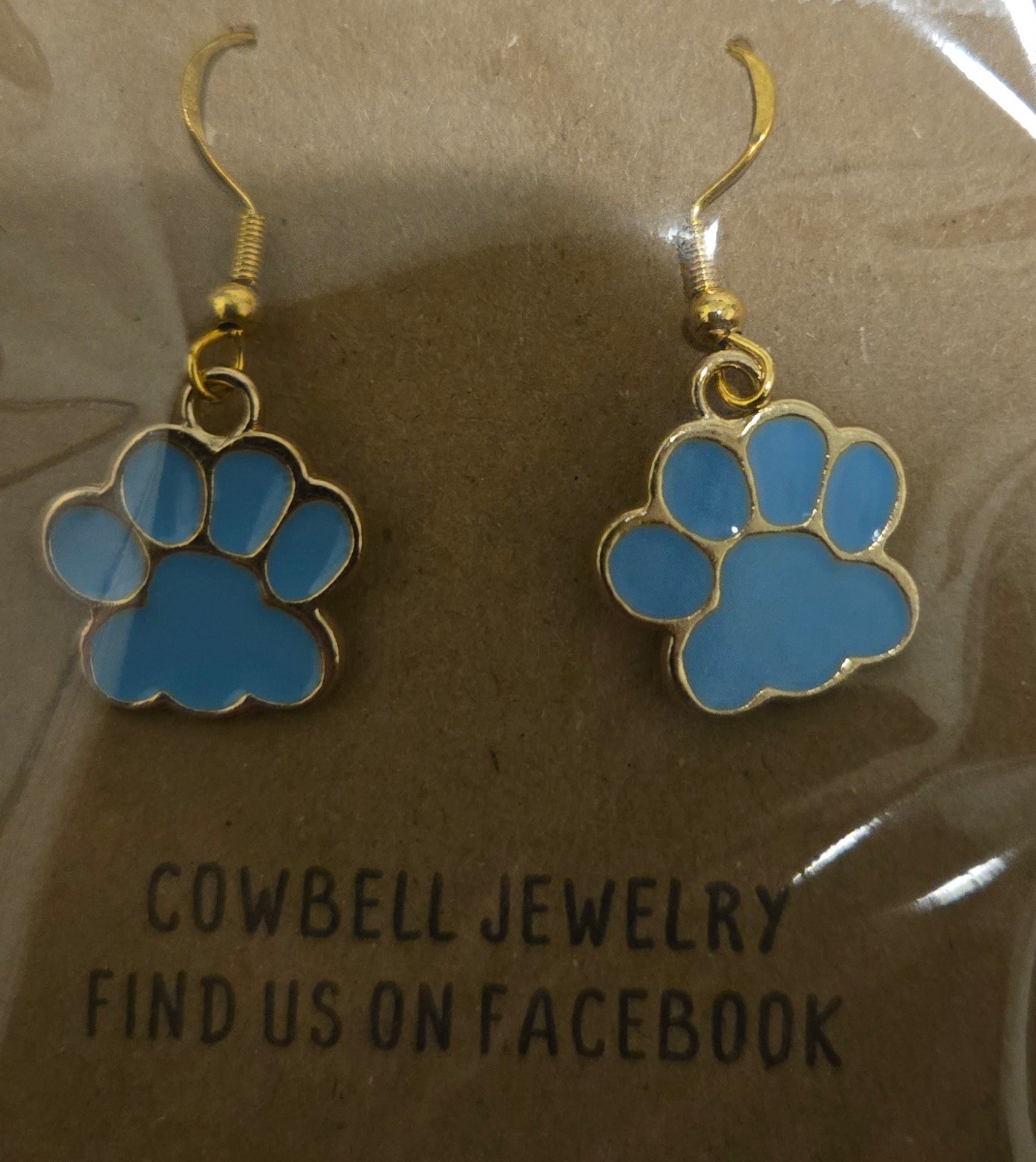 Paw print Earrings