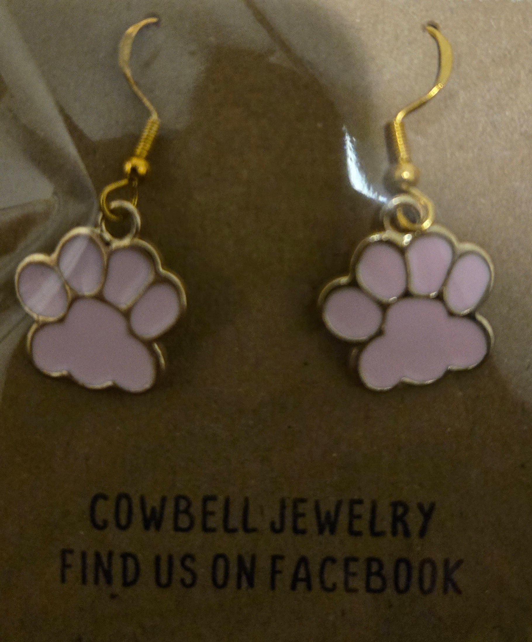 Paw print Earrings