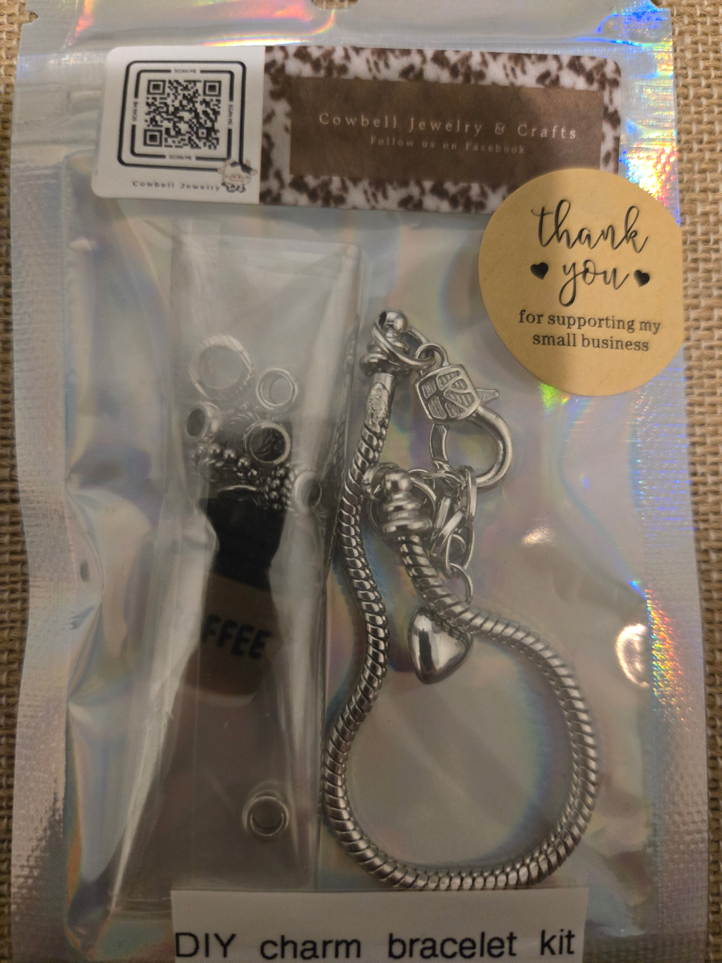 DIY charm bracelet kits