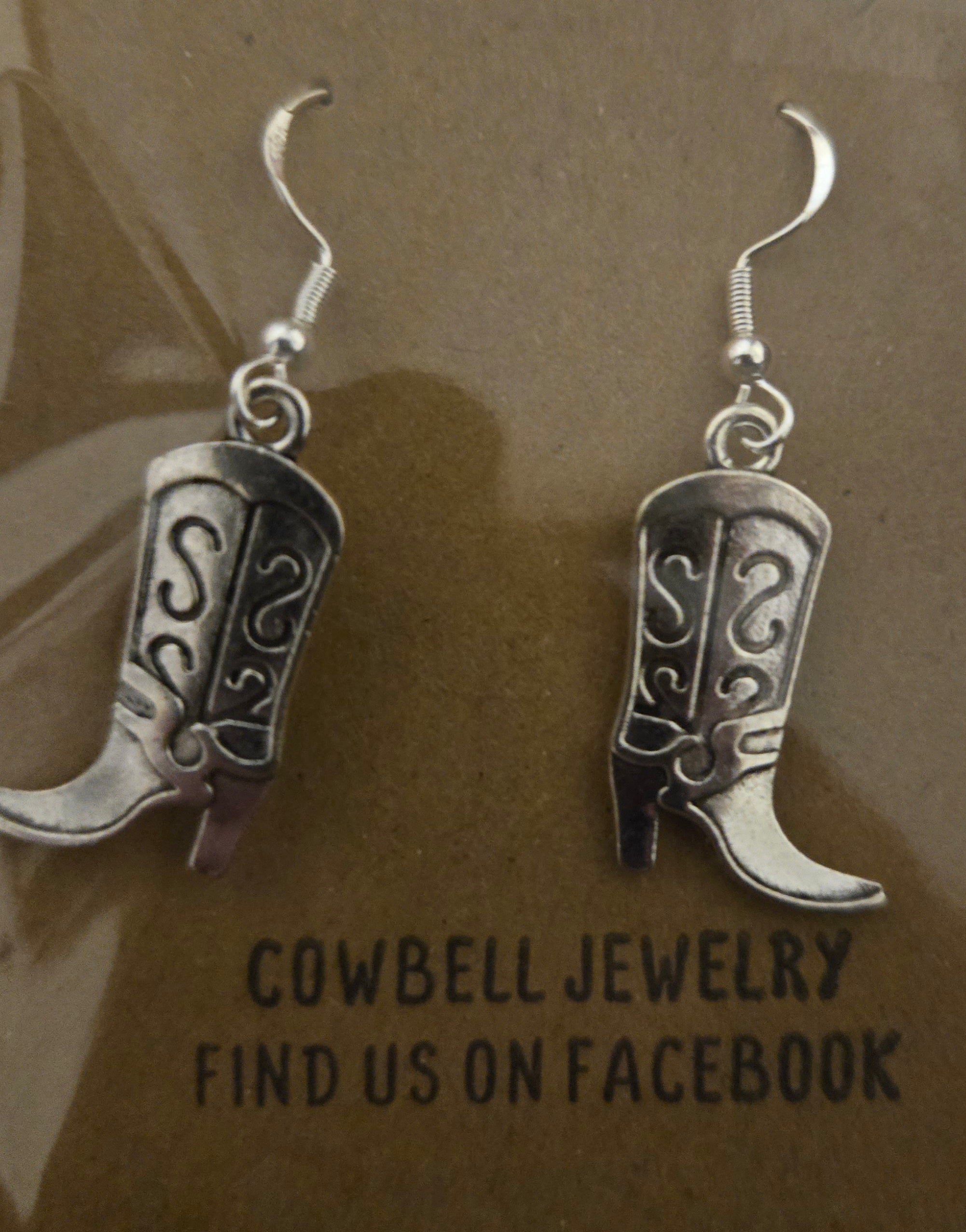 Cowboy boot Earrings
