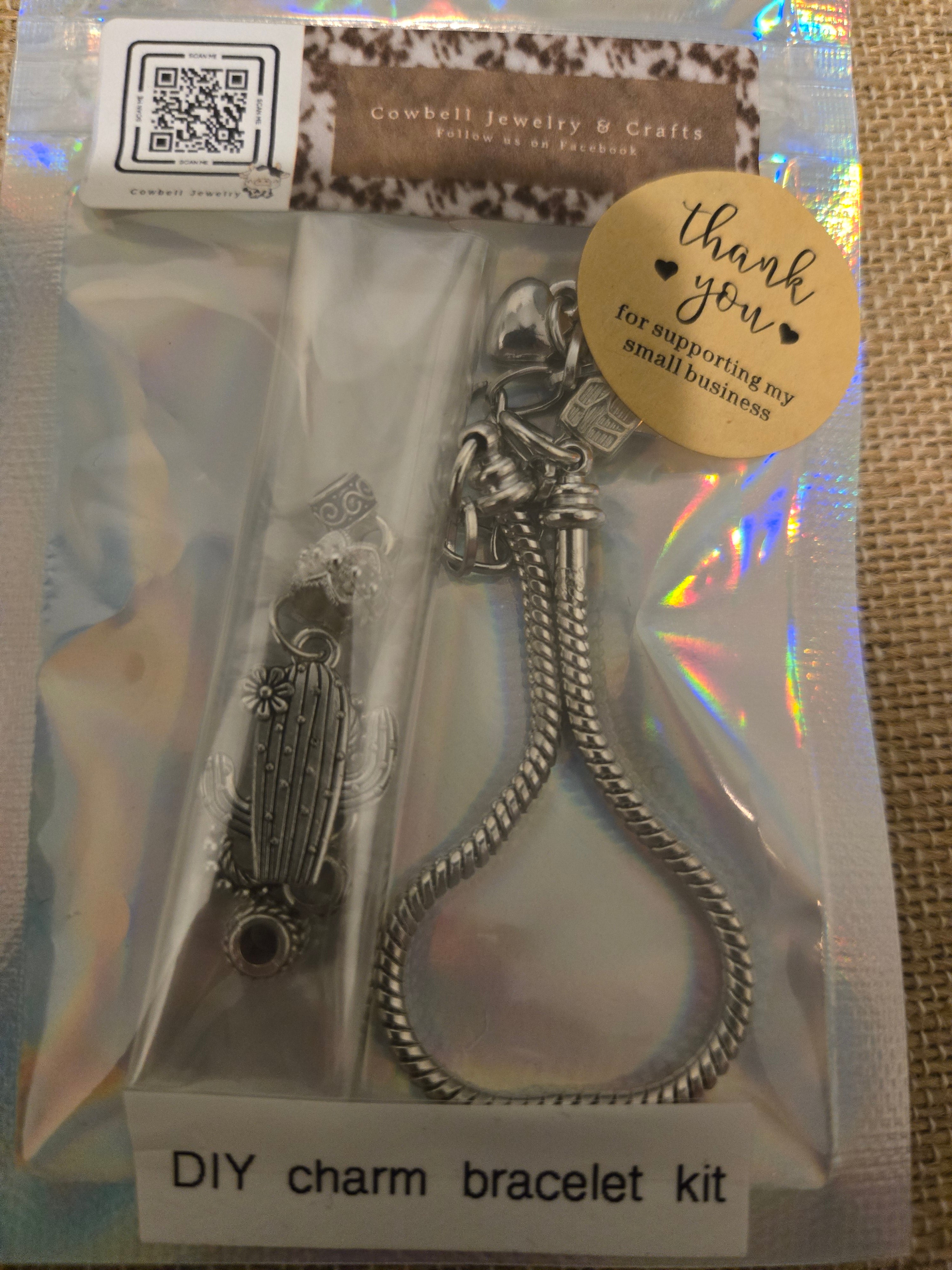 DIY charm bracelet kits