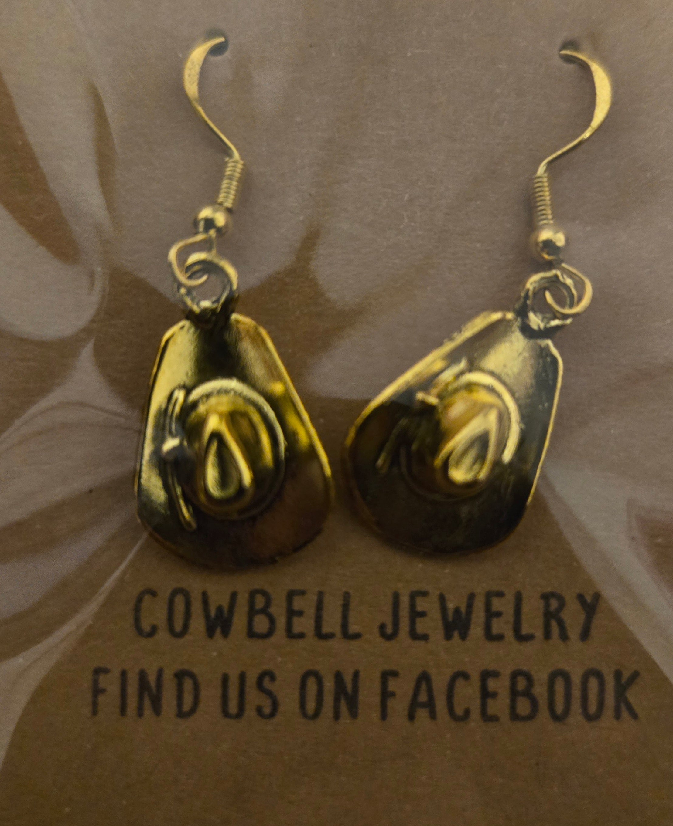 Cowboy hat Earrings