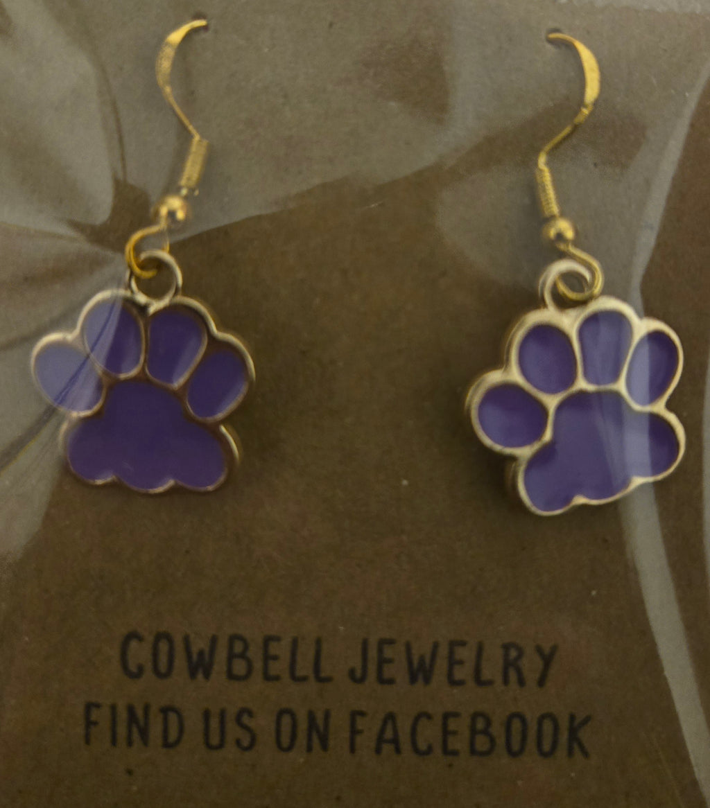 Paw print Earrings