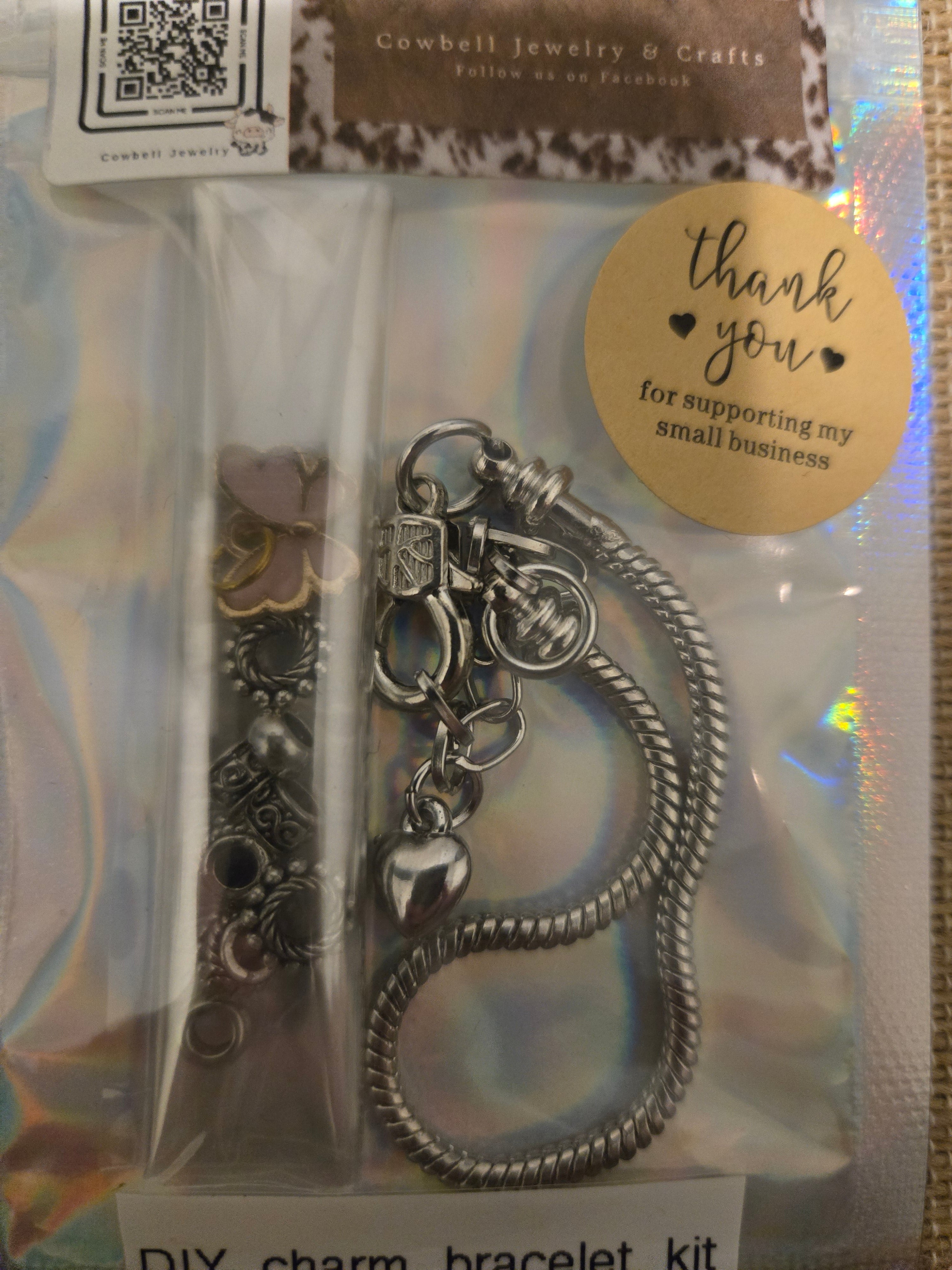 DIY charm bracelet kits