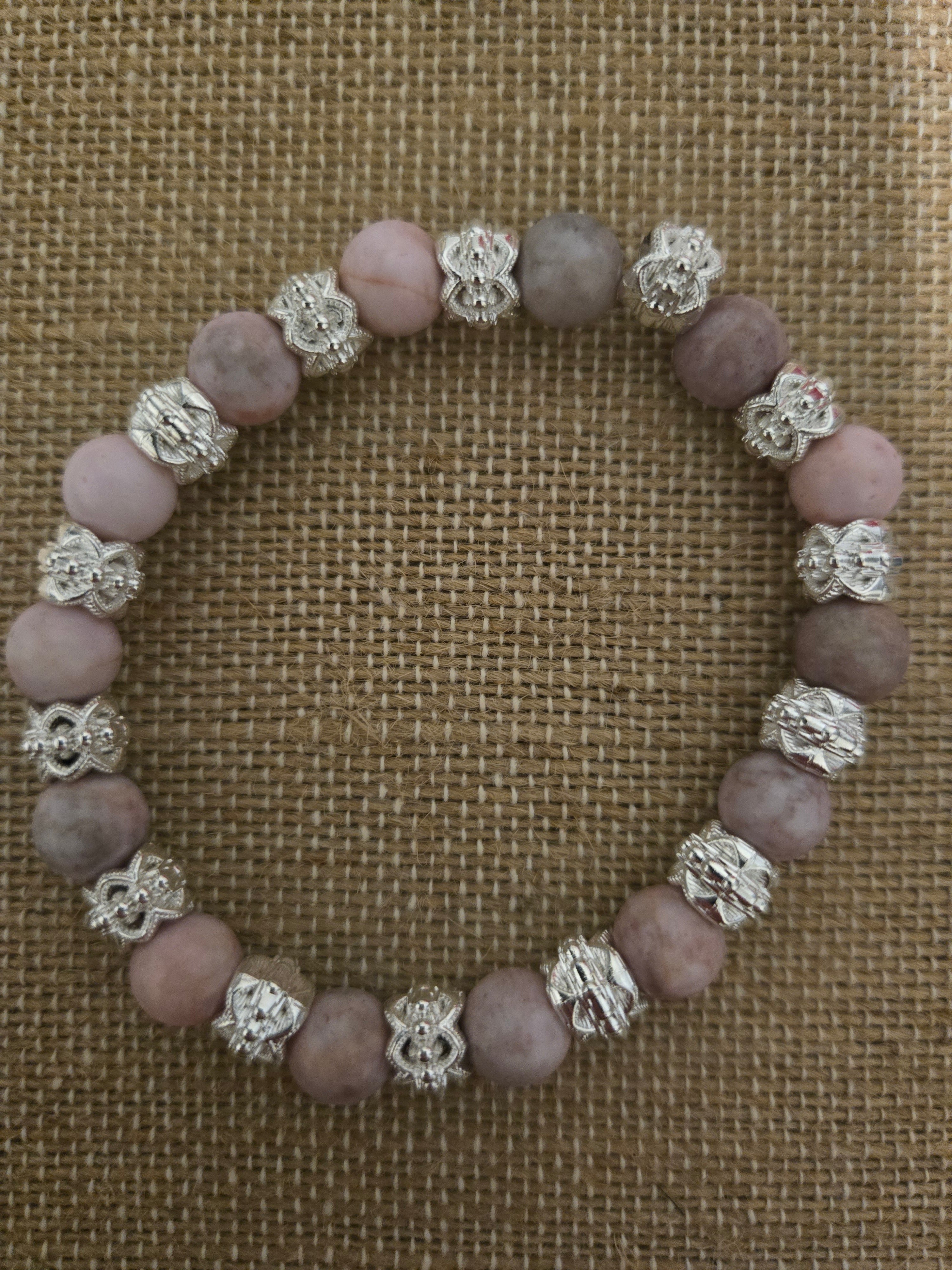 Natural large stone bracelets