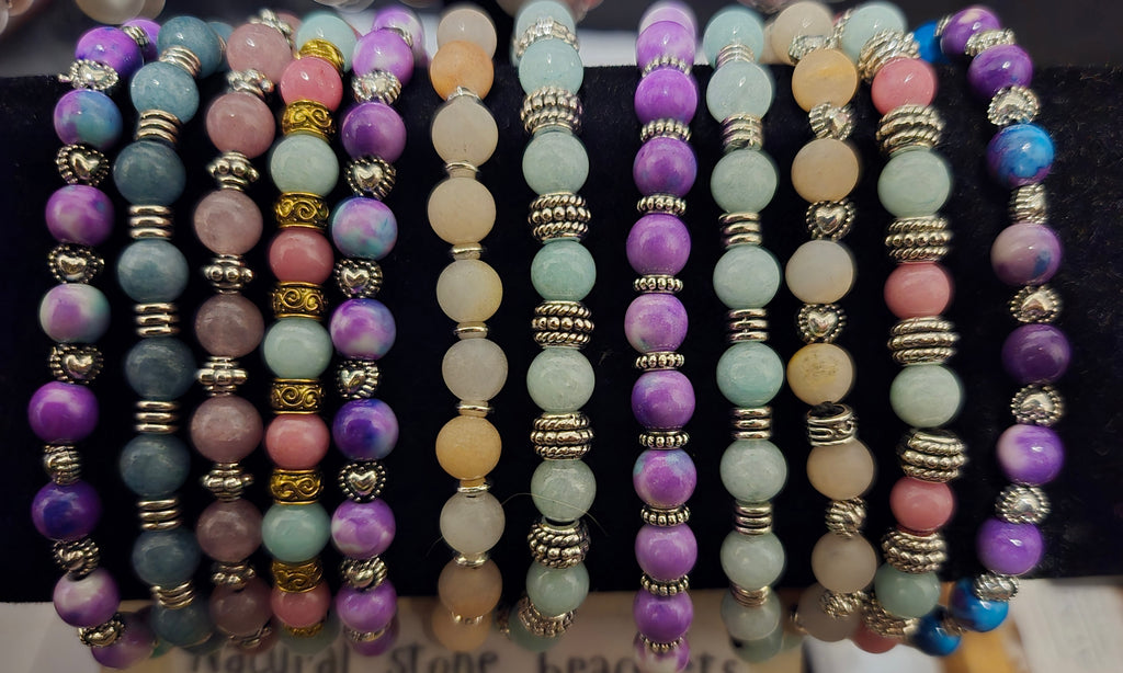 Natural small stone bracelets