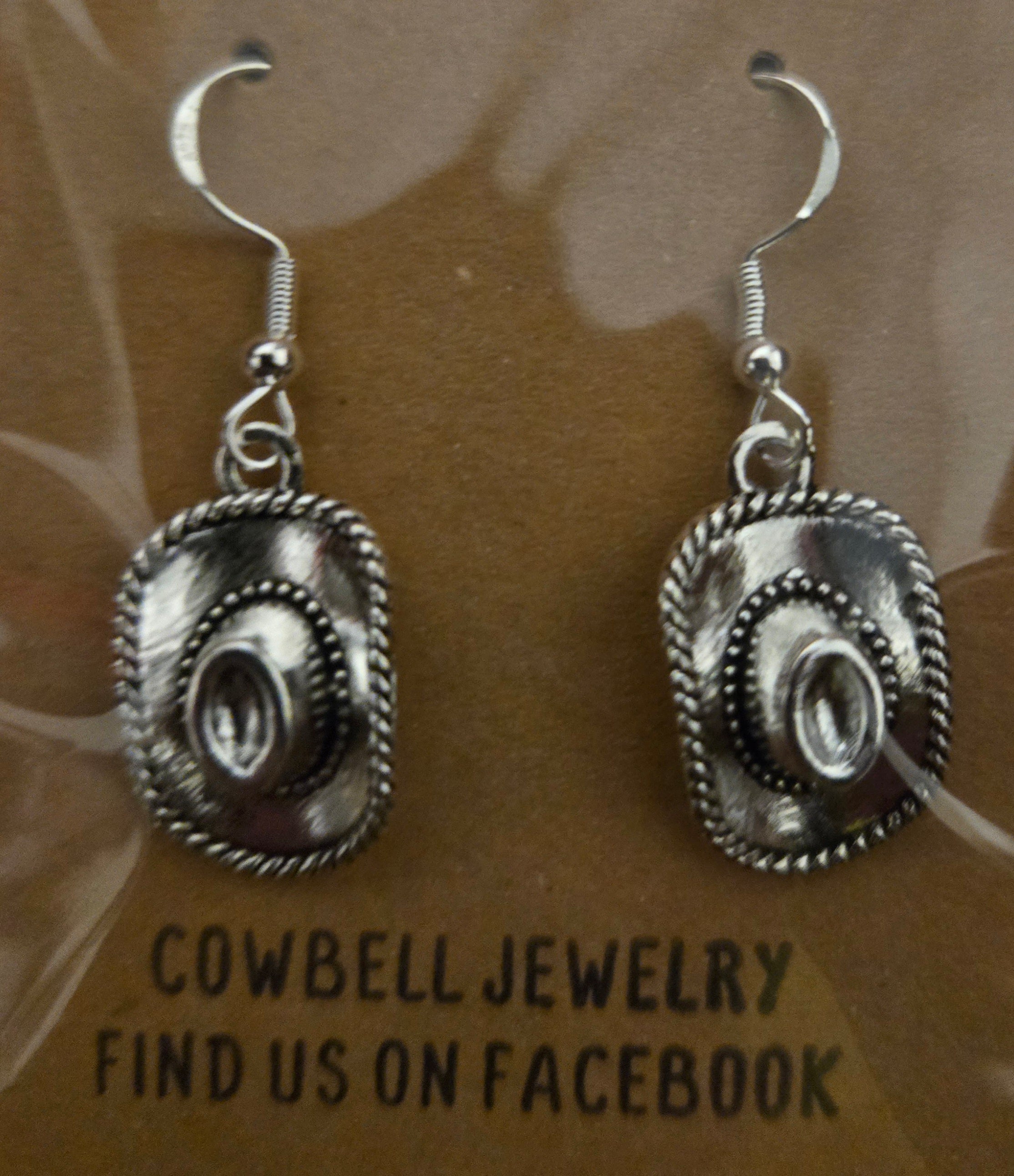 Cowboy hat Earrings