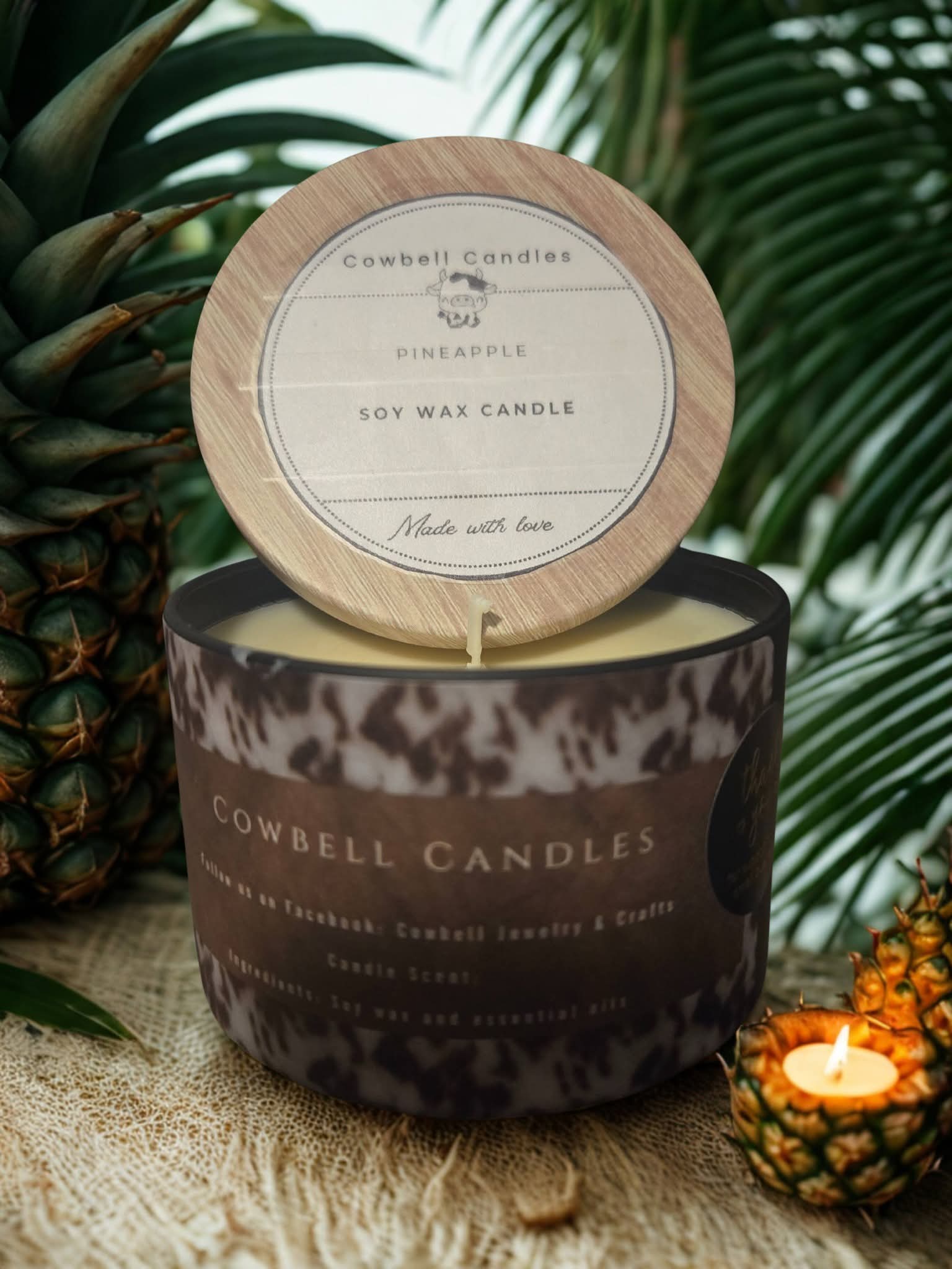 8oz Cowbell Candles