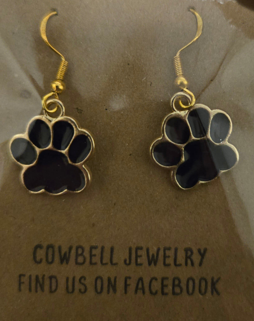 Paw print Earrings
