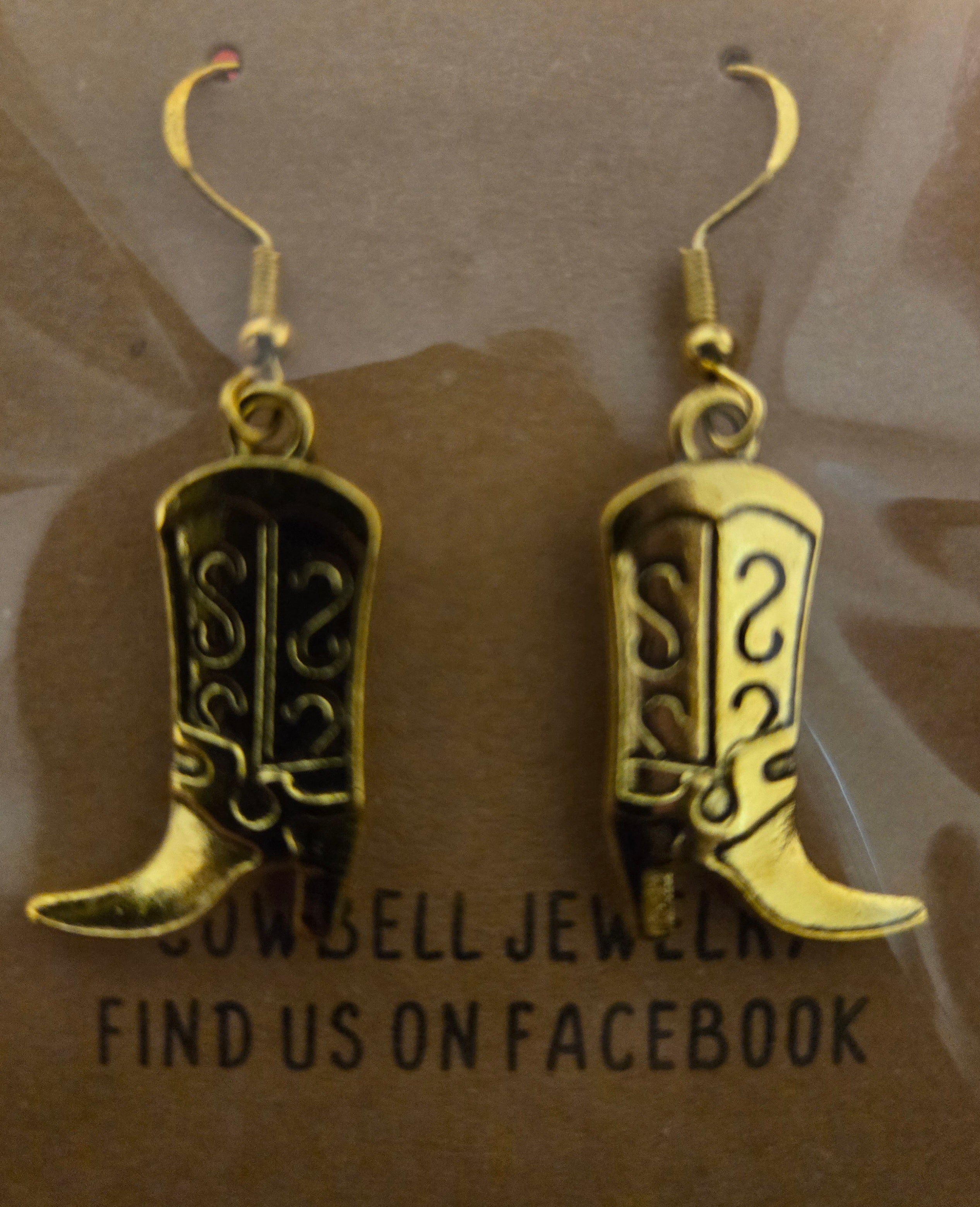 Cowboy boot Earrings