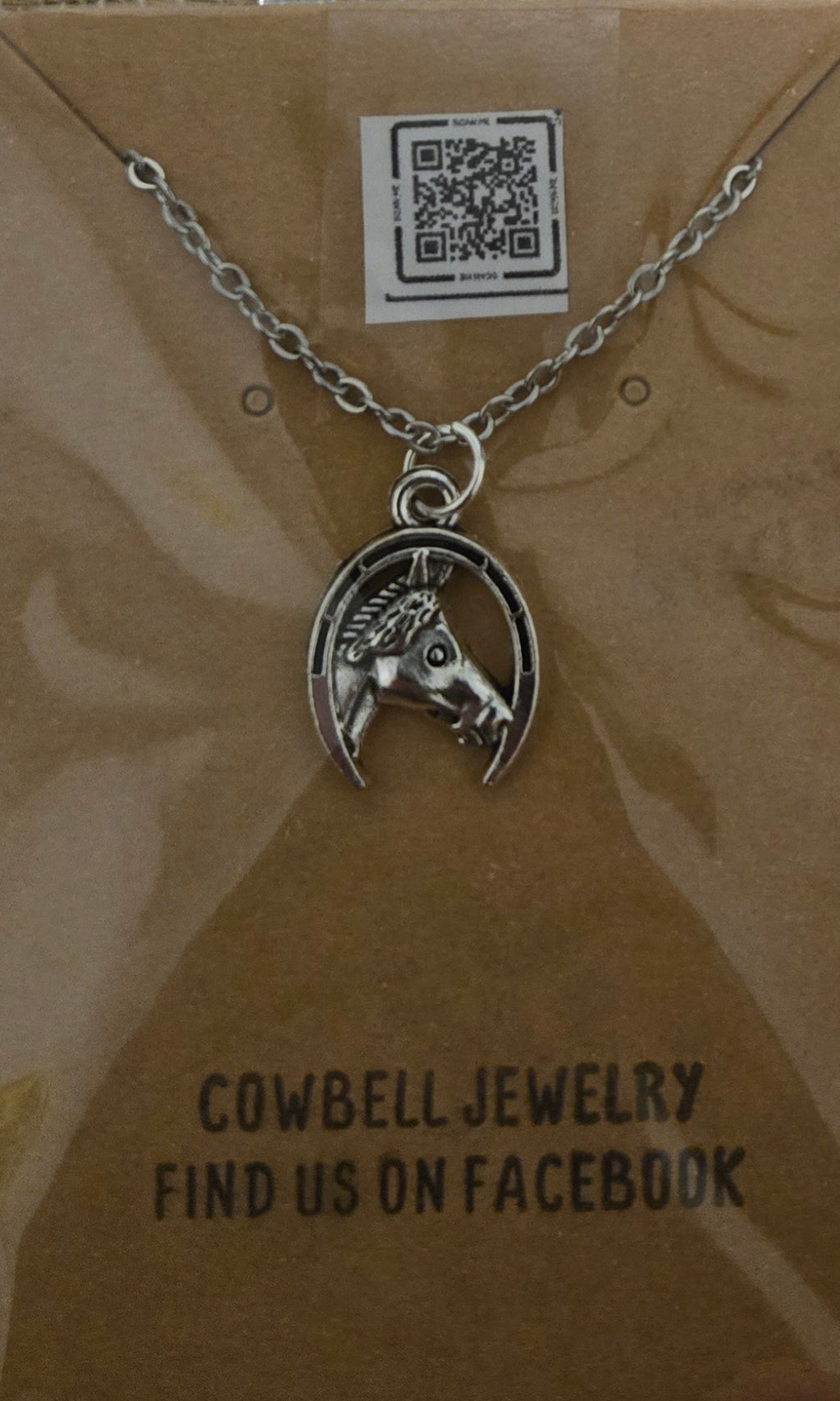 Lucky horse pendant necklace
