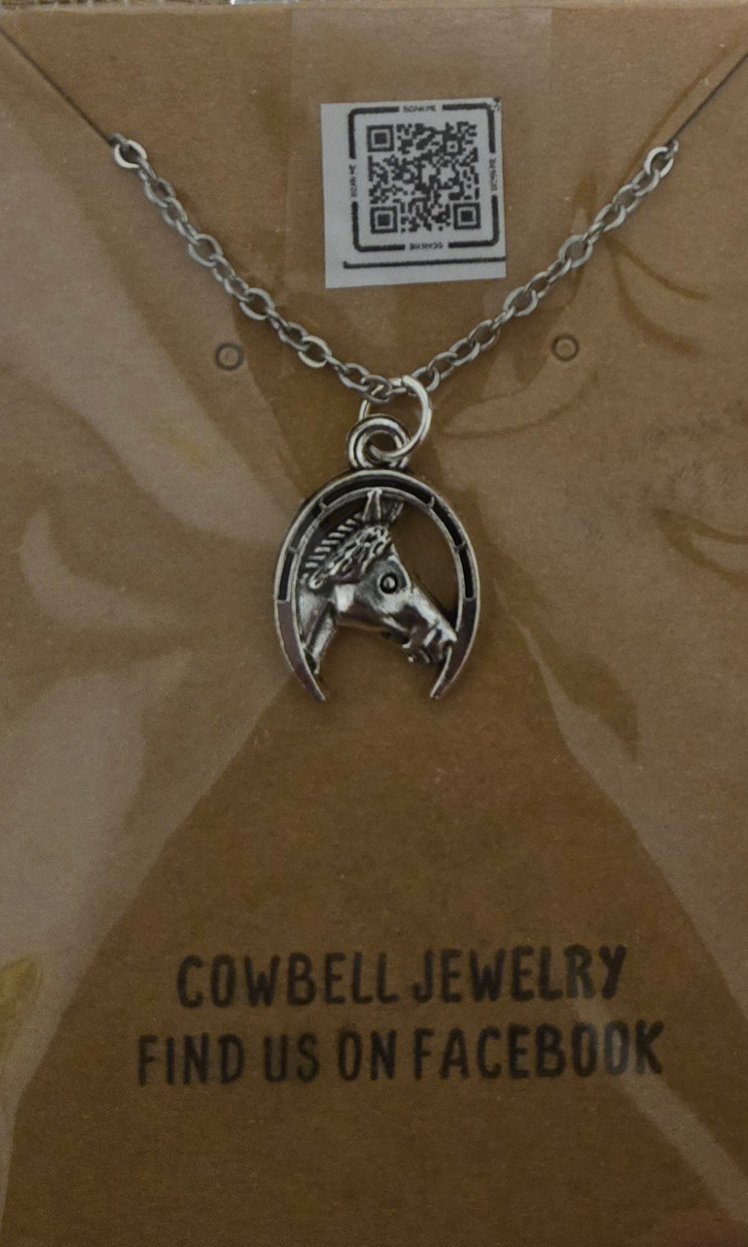 Lucky horse pendant necklace