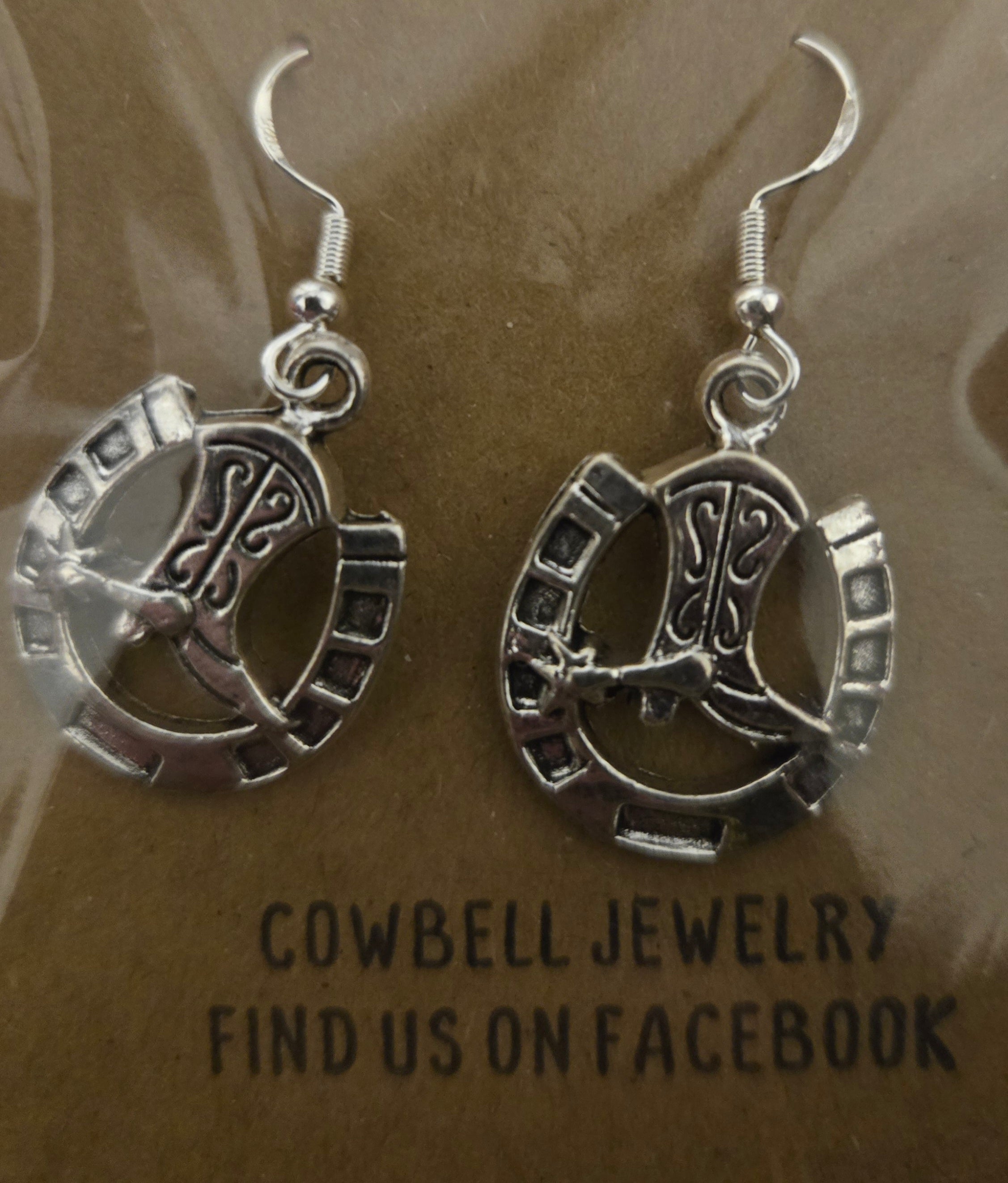 Cowboy boot Earrings