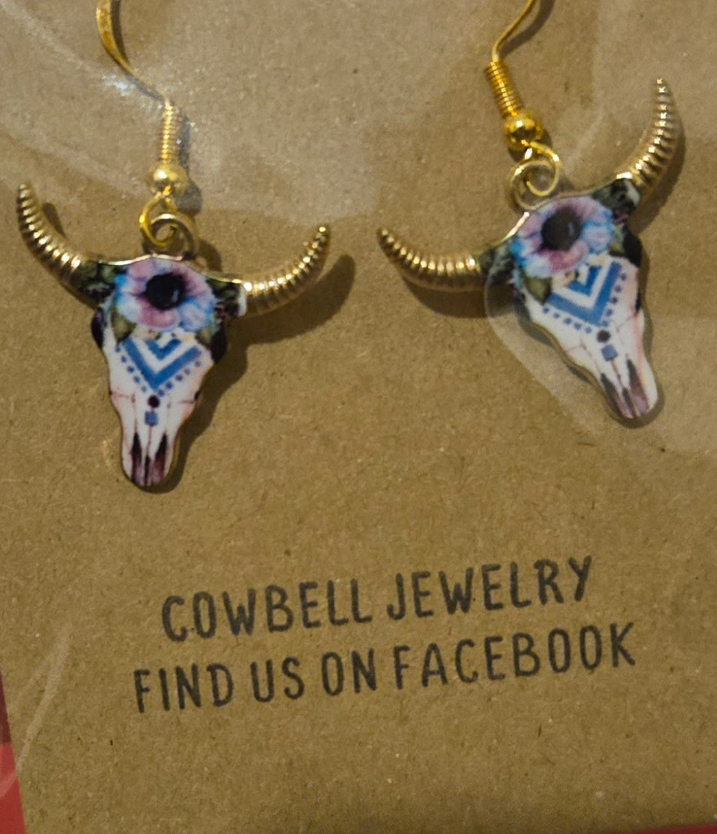 Longhorn Earrings