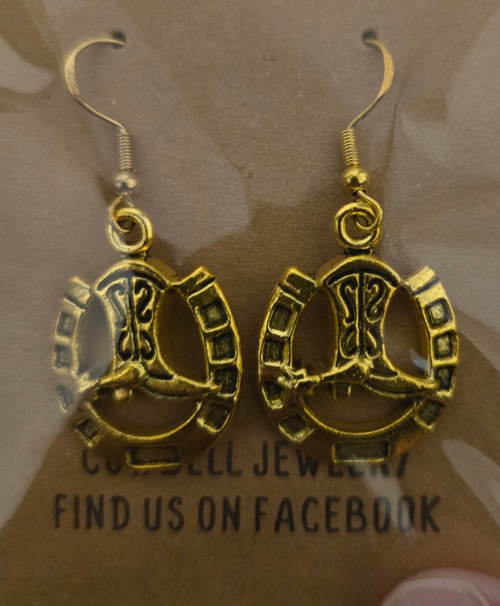 Cowboy boot Earrings