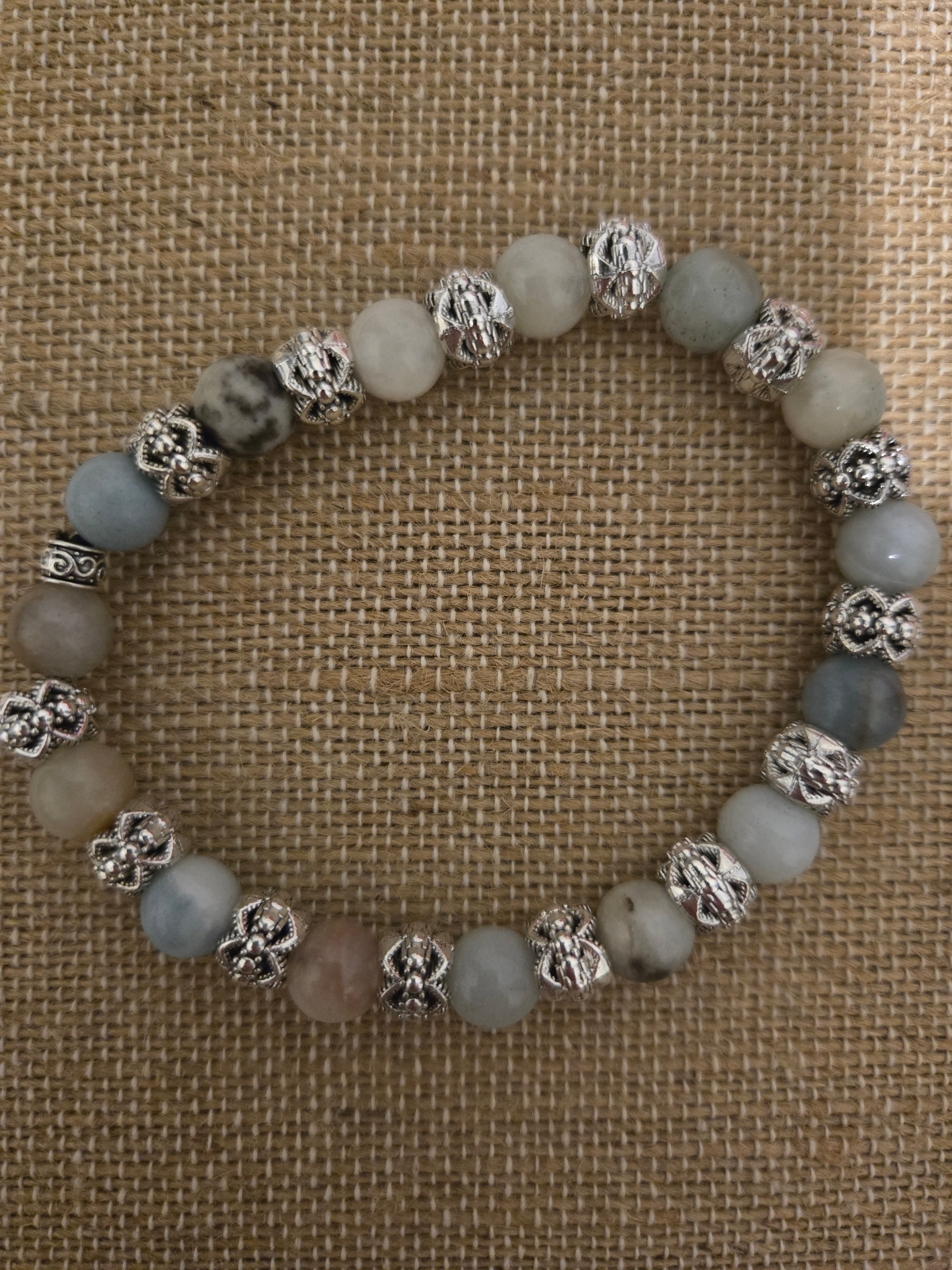 Natural large stone bracelets