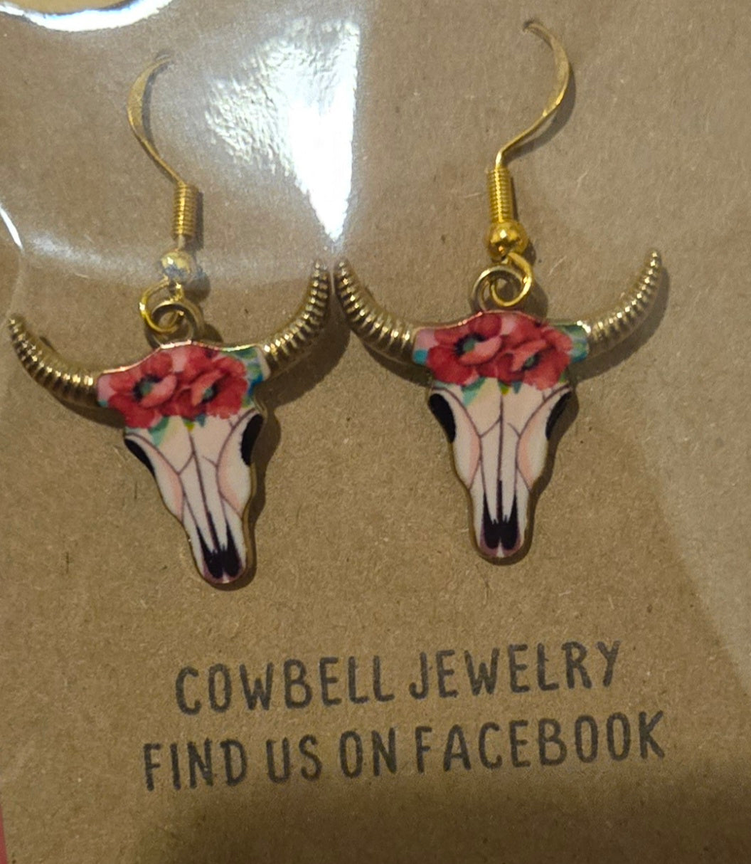 Longhorn Earrings
