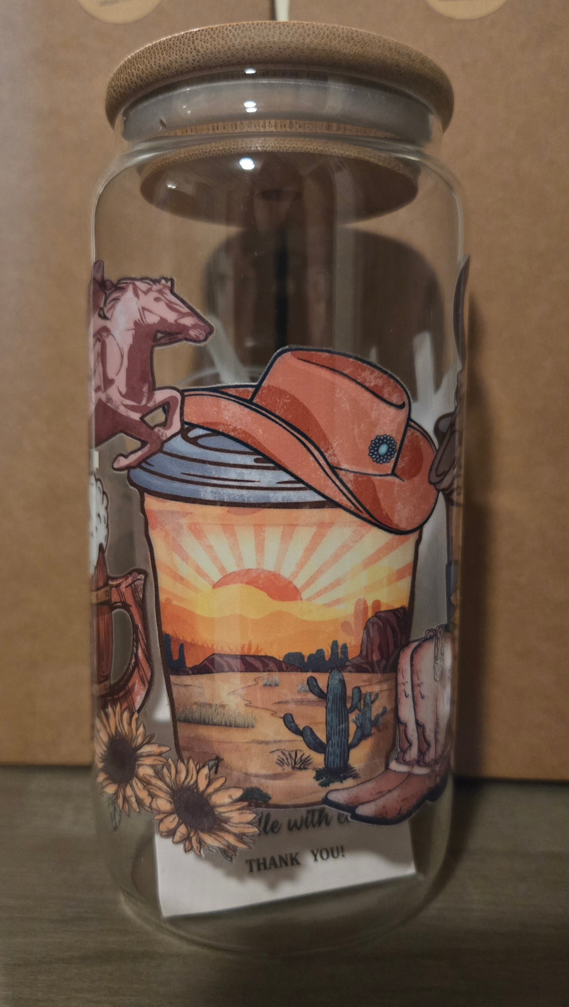 Western Glass cups